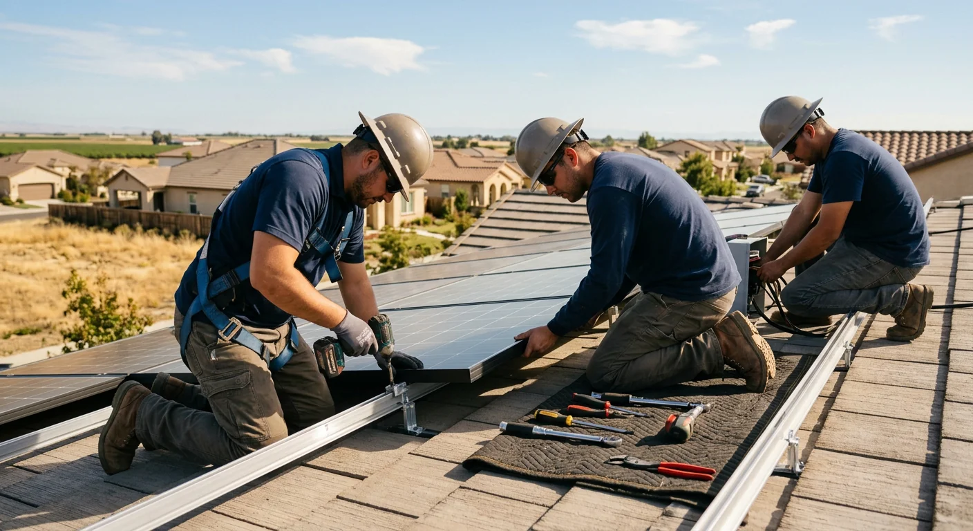 Tracy Solar Panel Installations Solar service projects in Tracy, CA